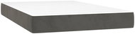 Shumee Bag mattress, velvet, dark grey, 120 × 200 × 20 cm - Mattress