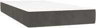 Shumee Bag mattress, velvet, dark grey, 80 × 200 × 20 cm - Mattress