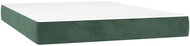 Shumee Bag mattress, velvet, dark green, 140 × 200 × 20 cm - Mattress