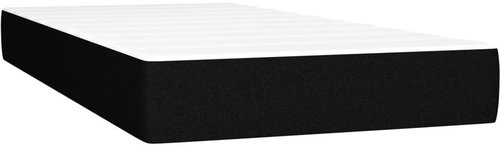 Shumee Bag mattress, textile, black, 90 × 190 × 20 cm - Mattress - Main image