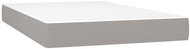 Shumee Bag mattress, textile, light grey, 120 × 200 × 20 cm - Mattress