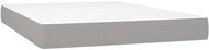 Shumee Bag mattress, textile, light grey, 140 × 190 × 20 cm - Mattress