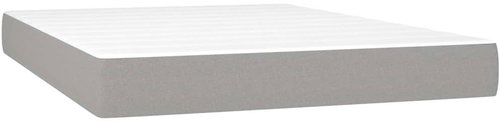 Shumee Bag mattress, textile, light grey, 140 × 190 × 20 cm - Mattress - Main image