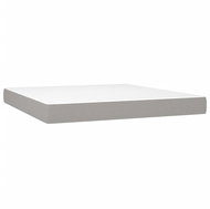 Shumee Bag mattress, textile, light grey, 160 × 200 × 20 cm - Mattress