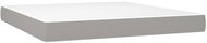 Shumee Bag mattress, textile, light grey, 180 × 200 × 20 cm - Mattress