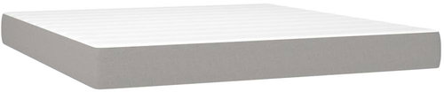 Shumee Bag mattress, textile, light grey, 180 × 200 × 20 cm - Mattress - Main image