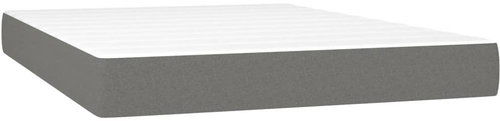 Shumee Bag mattress, textile, dark grey, 140 × 190 × 20 cm - Mattress - Main image