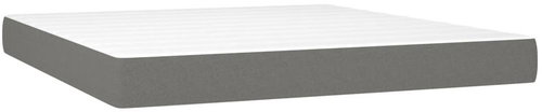 Shumee Bag mattress, textile, dark grey, 180 × 200 × 20 cm - Mattress - Main image