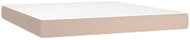 Shumee Pouch mattress, faux leather, cappuccino, 160 × 200 × 20 cm - Mattress