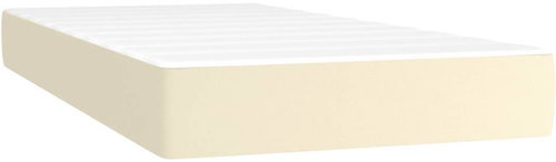Shumee Bag mattress, faux leather, cream, 90 × 200 × 20 cm - Mattress - Main image