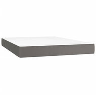 Shumee Taštičková matrace, umělá kůže, šedá, 140 × 200 × 20 cm - Mattress