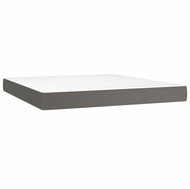 Shumee Bag mattress, faux leather, grey, 160 × 200 × 20 cm - Mattress