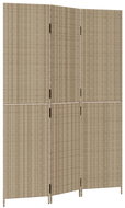 Shumee Dělicí stěna 365359, 3 panely, polyratan, béžová - Paraván