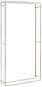 Dreváreň SHUMEE Dreváreň, nehrdzavejúca oceľ 110 × 28 × 214 cm - Dřevník