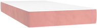 SHUMEE Taštičková matrace růžová 80 × 200 × 20 cm samet - Mattress