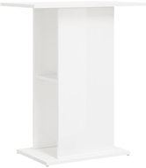 Shumee Stojan na akvárium lesklý bílý 60,5 × 36 × 72,5 cm kompozitní dřevo - Akvaristické potřeby