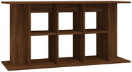 Shumee Aquarium stand brown oak 120 × 40 × 60 cm composite wood - Aquarium Supplies