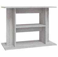 Shumee Stojan na akvárium šedý sonoma 80 × 35 × 60 cm kompozitní dřevo - Akvaristické potřeby