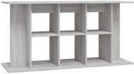 Shumee Stojan na akvárium šedý sonoma 120 × 40 × 60 cm kompozitní dřevo - Akvaristické potřeby
