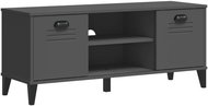 Shumee lavice s botníkem VIKEN antracitově šedá 106 × 35 × 45 cm, kompozit - Botník