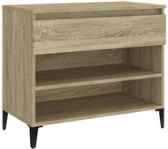 Shumee botník dub sonoma 70 × 36 × 60 cm, kompozit dřevo - Botník