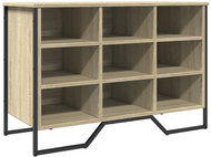 Shumee botník dub sonoma 90 × 38 × 61,5 cm, kompozit dřevo - Botník