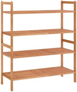 Shumee botníky 2 ks 69 × 27 × 41 cm, masivní ořechové dřevo - Botník