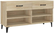 Shumee botník dub sonoma 102 × 35 × 55 cm, kompozit dřevo - Shoe Rack