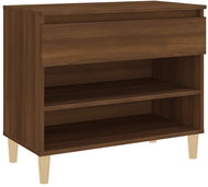 Shumee botník hnědý dub 70 × 36 × 60 cm, kompozit dřevo - Botník