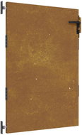 SHUMEE Zahradní branka 85 × 125 cm cortenová ocel - Fence Gate