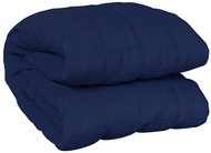 Shumee Weighted blanket blue 140 × 200 cm 6 kg cotton - Blanket