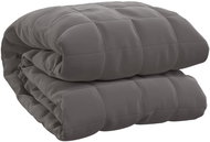 Shumee Weighted blanket grey 138 × 200 cm 6 kg polyester - Blanket