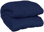 Shumee Weighted blanket blue 220 × 260 cm 11 kg cotton, 350748 - Blanket