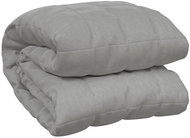 Shumee Weighted blanket grey 120 × 180 cm 5 kg cotton - Blanket