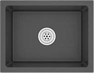 SHUMEE Handmade kitchen sink black stainless steel, 8720286179079 - Stainless Steel Sink