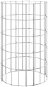 SHUMEE Kruhový gabiónový stĺpik pozinkovaná oceľ 30 × 50 cm - Gabion