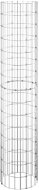 SHUMEE Kruhový gabiónový stĺpik pozinkovaná oceľ 30 × 150 cm - Gabion