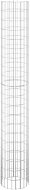 SHUMEE Kruhový gabiónový stĺpik pozinkovaná oceľ 30 × 200 cm - Gabion