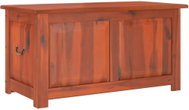 Shumee Storage chest with lid, solid acacia wood, brown - Chest