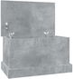 Truhla Shumee Úložný regál 50 × 30 × 28 cm betonově šedá - Truhla