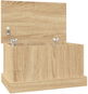 Shumee Úložný regál 50 × 30 × 28 cm dub sonoma - Truhla