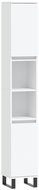 Shumee Bathroom cabinet - white 30 × 30 × 190 cm composite wood 831540 - Bathroom Cabinet