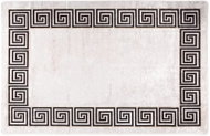Shumee Washable carpet 80 × 150 cm light beige non-slip - Carpet