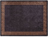 Shumee Washable carpet 400 × 300 cm black and gold anti-slip - Carpet