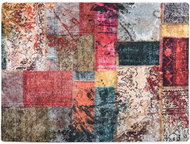 Shumee Washable patchwork carpet 400 × 300 cm multi-coloured non-slip - Carpet