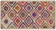 Shumee Washable multi-coloured carpet 80 × 150 cm non-slip, 136585 - Carpet