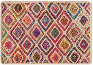 Shumee Washable multi-coloured carpet 120 × 180 cm non-slip, 136587 - Carpet