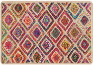 Shumee Washable multi-coloured carpet 160 × 230 cm non-slip, 136588 - Carpet