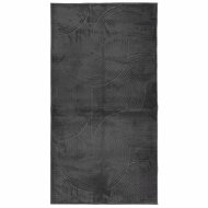 Shumee IZA short pile Scandinavian look anthracite 80 × 150 cm - Carpet