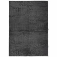 Shumee IZA short pile Scandinavian look anthracite 240 × 340 cm - Carpet